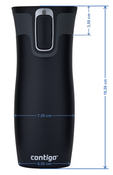 Thermal Mug Contigo West Loop 2.0 470ml - Stainless steel