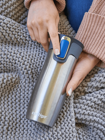 Thermal Mug Contigo West Loop 2.0 470ml - Stainless steel