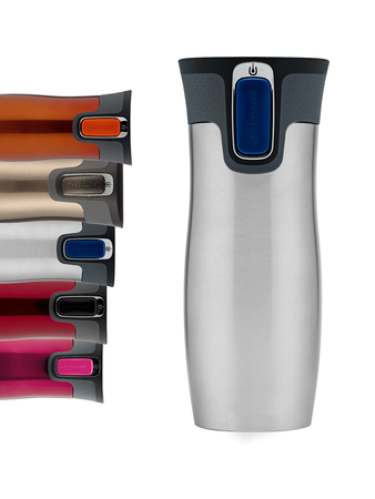 Thermal Mug Contigo West Loop 2.0 470ml - Stainless steel