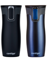 Contigo West Loop 2.0 470ml Thermal Mug Set – Matte Black + Matte Navy