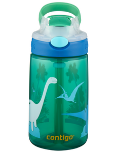Children's bottle - Contigo Gizmo Flip 414ml children's mug - Jungle Green Dino