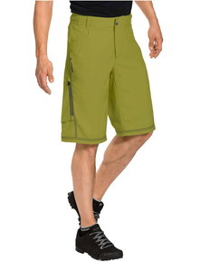 Men's bicycle shorts with Vaude Ledro insole - green