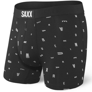 Men's quick-drying SAXX VIBE Boxer Briefs - black.