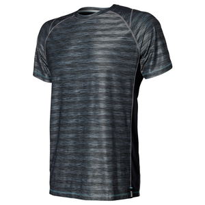 Men's short-sleeved sports t-shirt made from recycled materials SAXX HOT SHOT - black.