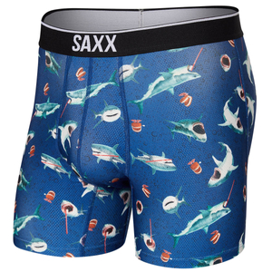 Men's sports boxer briefs SAXX VOLT Boxer Brief - sharks.