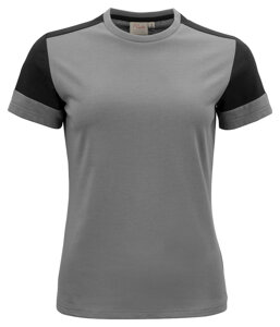Modern Prime T Lady shirt by Printer brand - Gray - Black.
