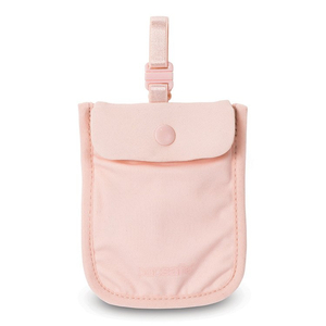 Pacsafe coversafe® s25 secret travel bra pouch - pink