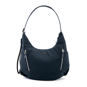 Pacsafe stylesafe women's anti-theft bag with 2 straps - navy blue
