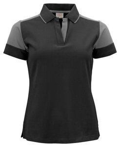 Prime Polo Lady polo shirt by Printer - Black - Grey.