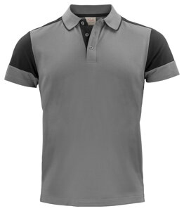 Prime Polo shirt by Printer - Gray - Black.