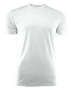 Sports children's T-shirt Run T-Shirt Junior by Printer Red - White.