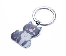 TROIKA keychain for keys cat & kitty