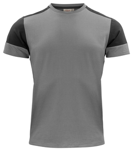 Two-tone Prime T shirt by Printer brand - Gray - Black.