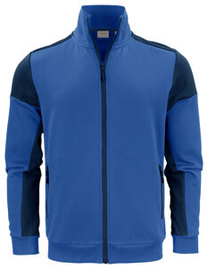 Unbuttoned Prime Sweatvest Printer brand hoodie - Blue - Navy.