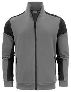 Unzipped Prime Sweatvest hoodie by Printer brand - Gray - Black.