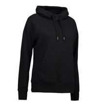 Women's ID Core Black hoodie, Black