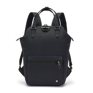 Women's anti-theft mini backpack pacsafe citysafe cx mini backpack econyl - black