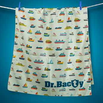 Baby towel quick-drying double-sided Dr.Bacty 60x130 - ships.