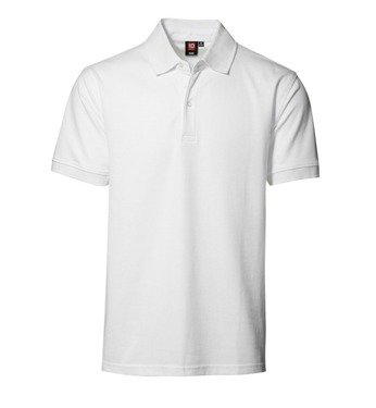 ID, white polo T -shirt