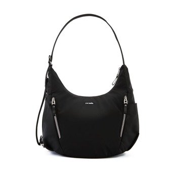 Pacsafe stylesafe women's anti-theft bag with 2 straps - black