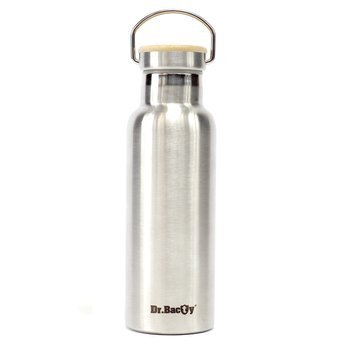 Steel thermal bottle Dr. Bacty - silver