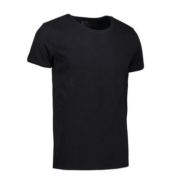 T -shirt t -shirt with a round neckline ID - black