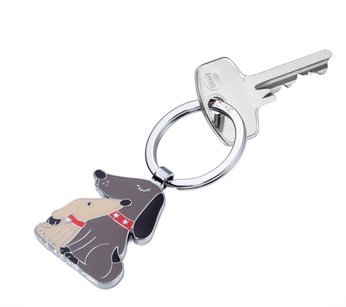 TROIKA keychain for keys dog & doggy