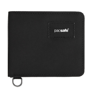 Recycelte anti-diebstahl-brieftasche mit RFIDsafe - schwarz