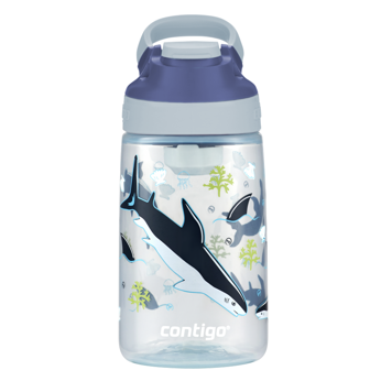 Trinkflasche / Trinkflasche für Kinder Contigo Gizmo Sip 420ml Macaroon Sharks