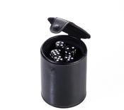 Kubek na kostki do gry WÜRFEL TO GO Troika - Czarny