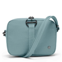 Women's anti-theft handbag Pacsafe CX square crossbody - mint - after-show