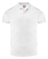 Sport polo shirt Smash Polo, white by Printer Red.