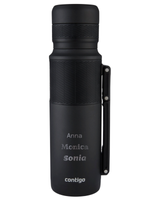 Travel thermos Contigo 1,2l - matte black - With your engraving