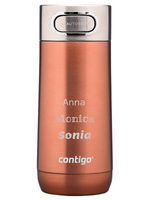 Personalisierbarer thermobecher Contigo Luxe Autoseal 360 ml - Weiß Zinfandel