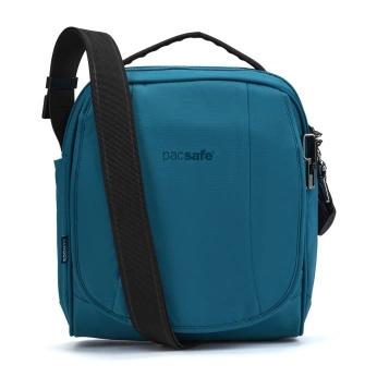 Anti-theft Pacsafe LS200 shoulder bag - turquoise