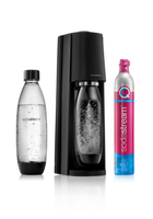 Saturator do wody gazowanej SodaStream TERRA czarny'+ butelka + nabój CO2