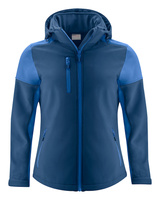Softshell z odpinanym kapturem Prime Softshell Lady marki Printer - Granatowo - niebieski
