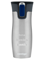 Thermobecher mit gravur Contigo West Loop 2.0 - Stahl