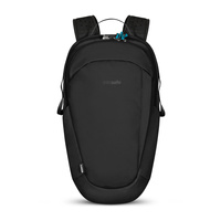 Anti-theft 25L Pacsafe ECO Econyl® hiking backpack - black