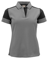 Koszulka polo Prime Polo Lady marki Printer - Szaro - czarny