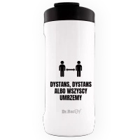 Thermal mug Dr. Bacty Notus distance - white