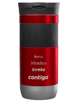 Thermobecher mit gravur Contigo Byron 2.0 470ml - Rot