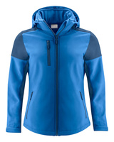 Softshell z odpinanym kapturem Prime Softshell Lady marki Printer - Niebiesko - granatowy