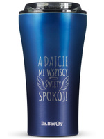 Dr.Bacty Apollo 2.0 Thermobecher für Kaffee - 360 ml - Monaco Blau - Seelenfrieden