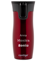 Kubek termiczny z grawerem Contigo West Loop 2.0 470 ml - Czerwony