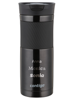 Contigo Byron 590ml Thermobecher mit Gravur - Schwarz