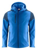 Softshell mit abnehmbarer Kapuze Prime Softshell von der Marke Printer - Blau - Dunkelblau.