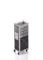 Stojak na biurko na długopisy MINI TROLLEY Troika - Czarny