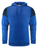 Zweifarbiger Kapuzenpullover Prime Hoodie von der Marke Printer - Blau - Dunkelblau.