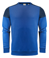 Two-tone Prime Crewneck sweatshirt by Printer brand - Navy - Navy blue.